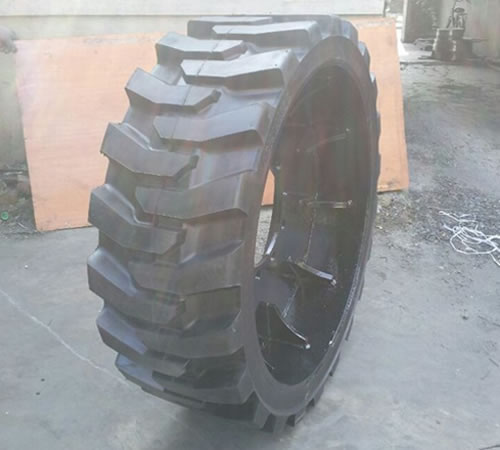工業(yè)工程車輛實(shí)芯輪胎42×14×32